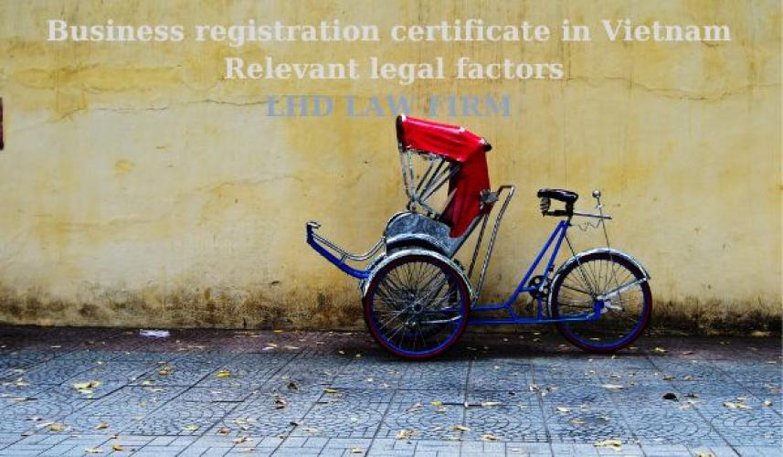 BUSINESS REGISTRATION CERTIFICATE IN VIETNAM